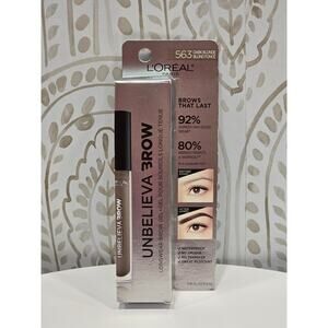 L'Oreal Paris Unbelieva Brow 563 Dark Blonde Longwear Brow Gel, (4.5ml)